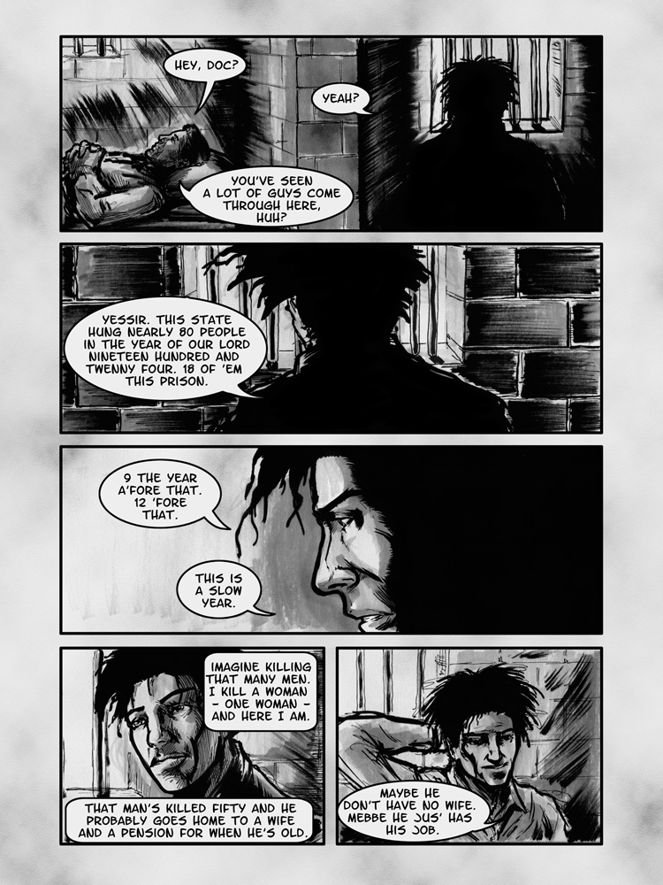 The Executioner is a Lonely Man, page 8