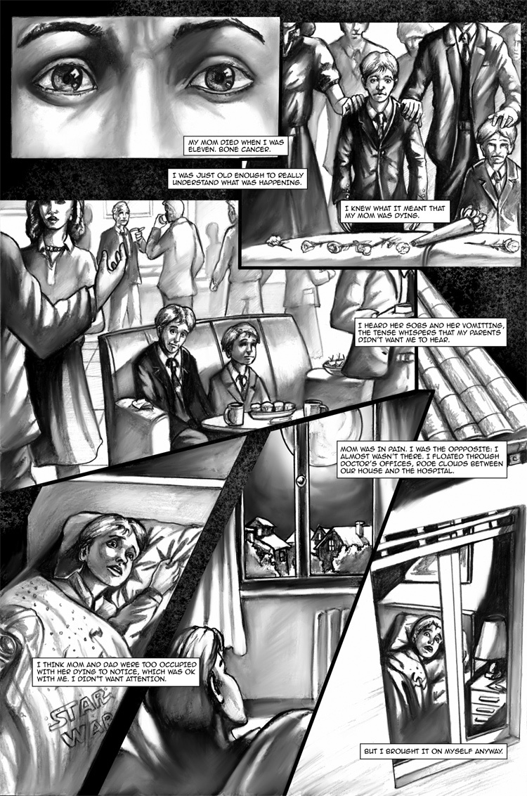 An Old Man, Looking, page 1