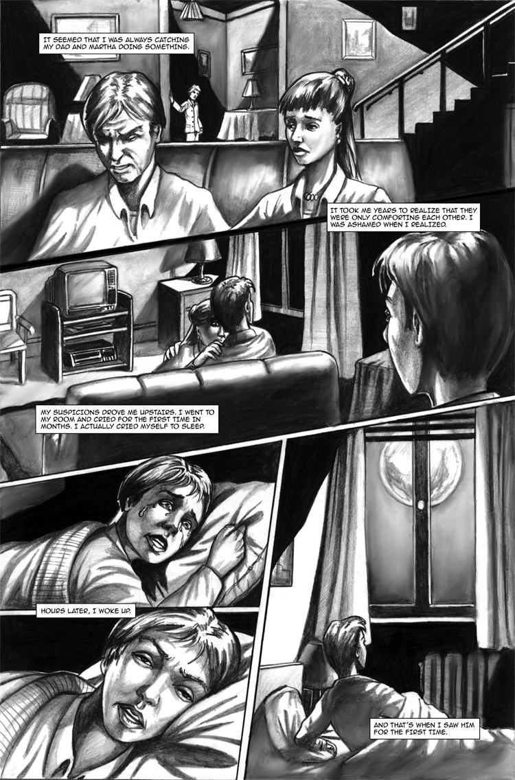 An Old Man, Looking, page 3