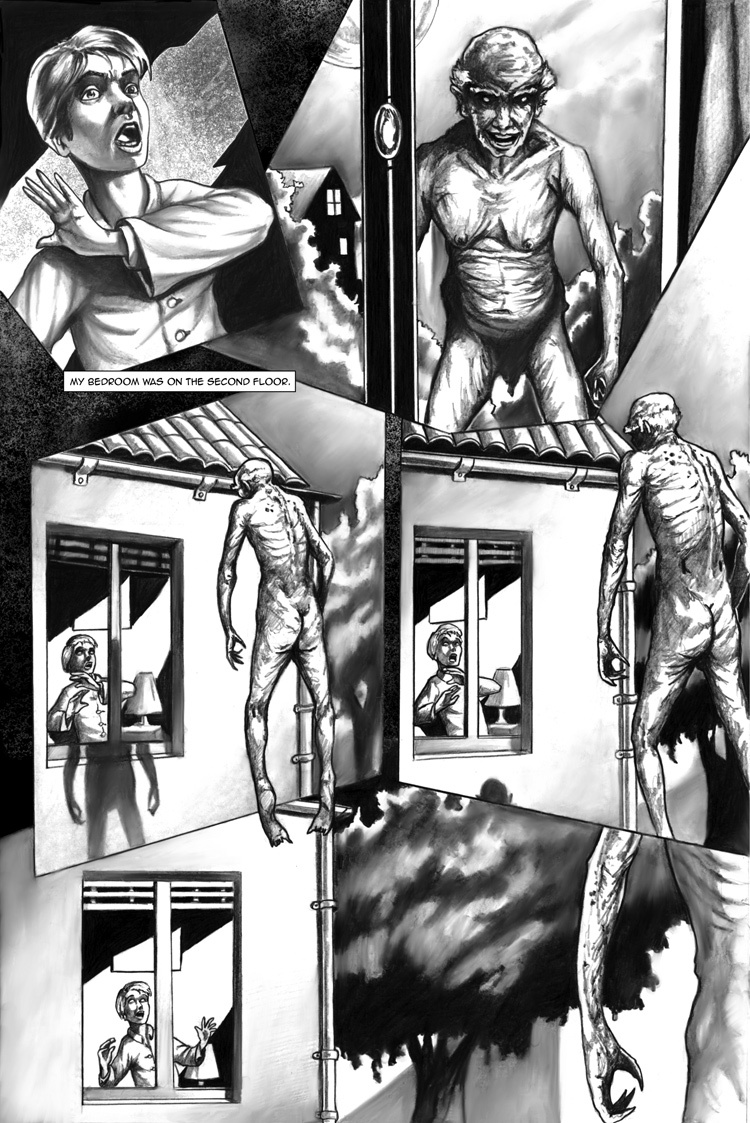 An Old Man, Looking, page 5