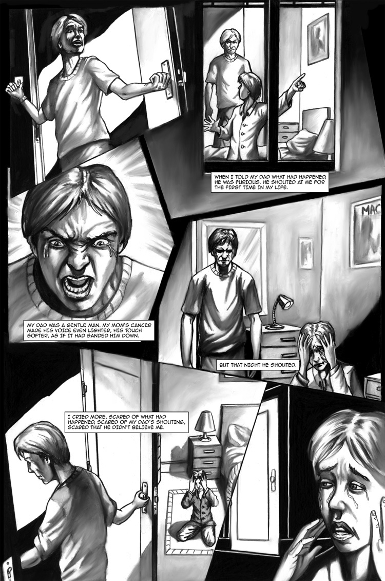 An Old Man, Looking, page 6