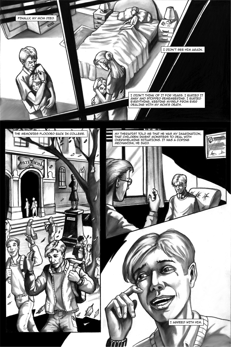 An Old Man, Looking, page 8