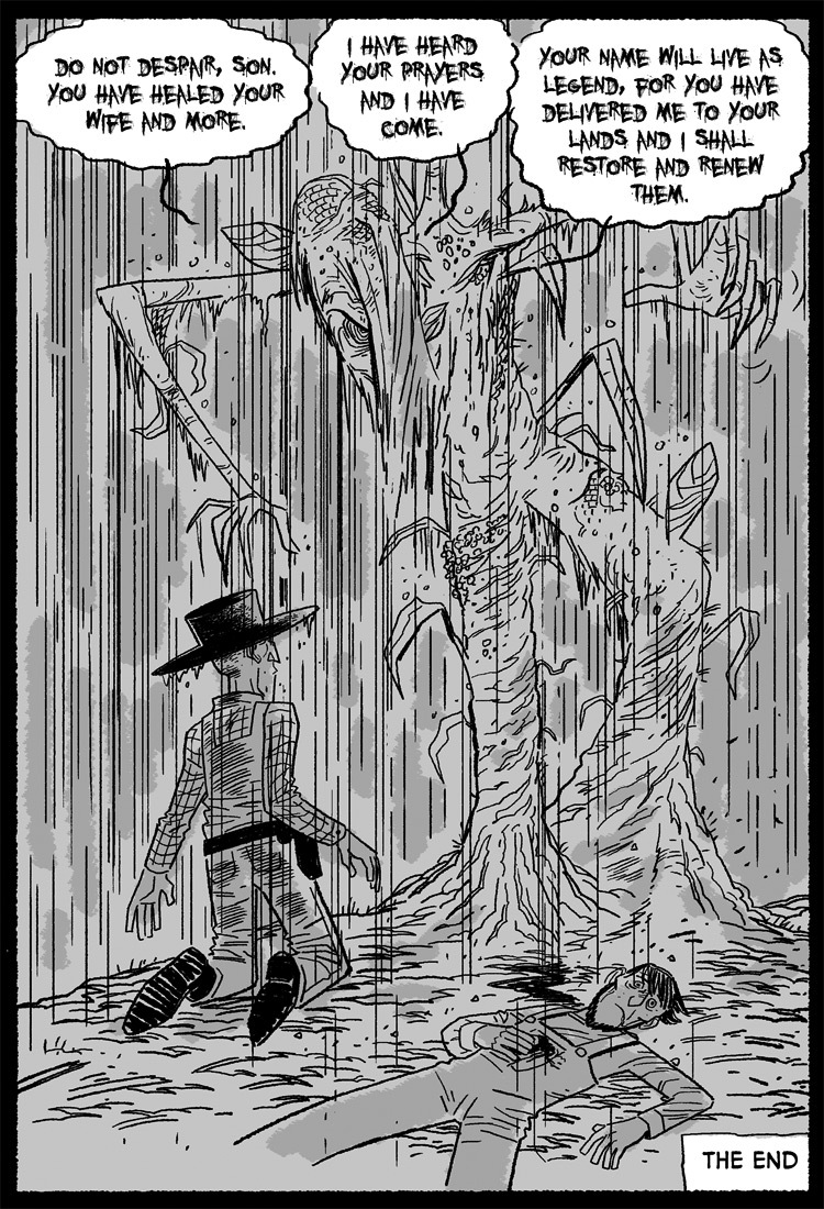 Straw Gods, by Sam Costello and TJ Kirsch Straw Gods, page 18