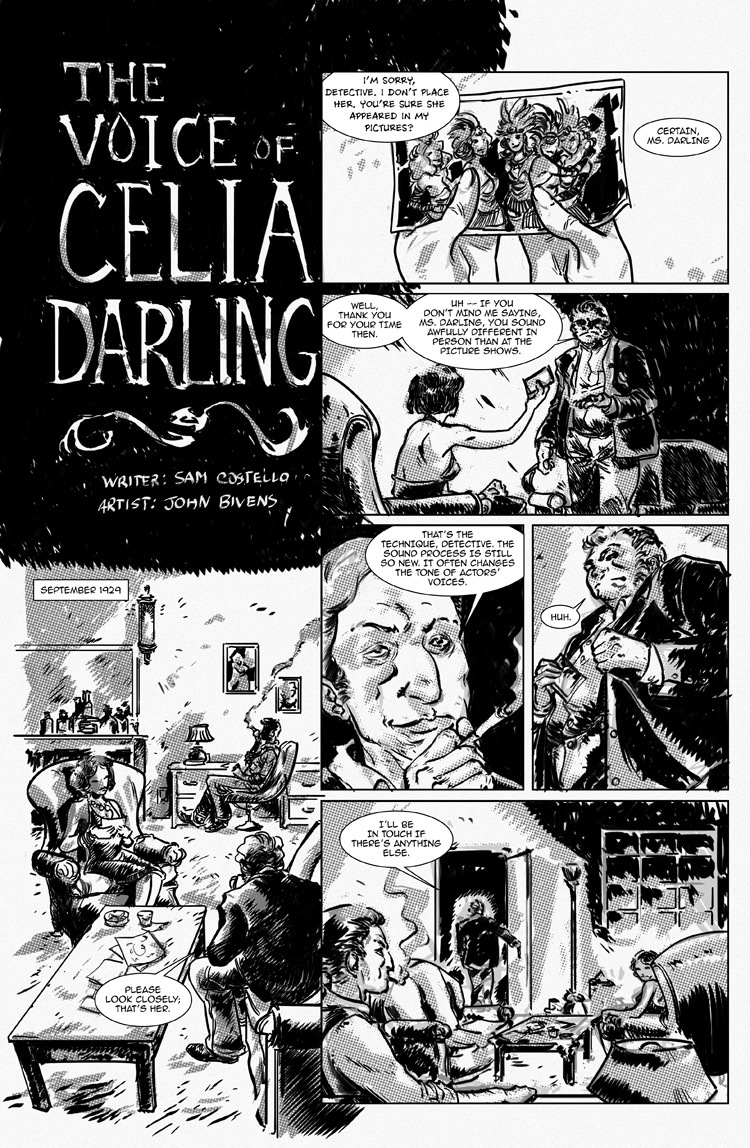 The Voice of Celia Darling, page 1
