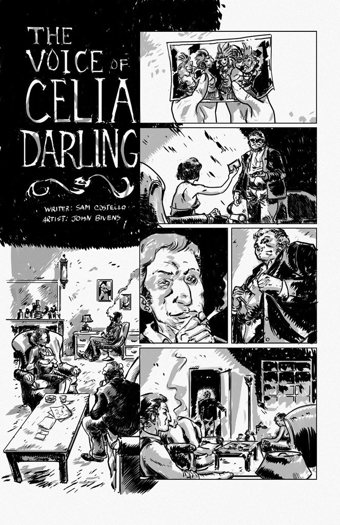 celia_1_web, by john bivens art by john bivens